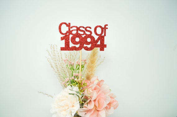 Class of 1994, 1994 Class Reunion Centerpiece, 30th Reunion, Centerpieces, Class Reunion Decoration, High school reunion, 1994 reunion sign