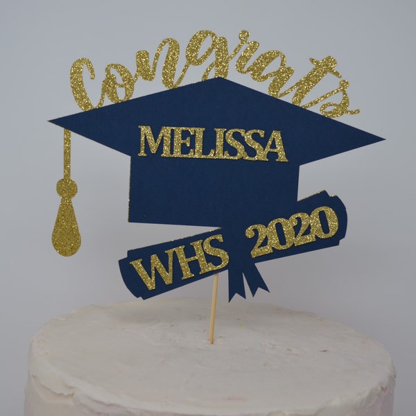 Graduation party decorations 2024, Graduation Cake Topper, Personalized Graduation cake topper, Graduation Party decor 2024, Congrats Grad