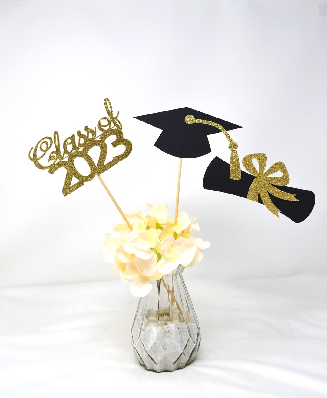2023 Graduation Decorations, Graduation Centerpiece Sticks, Class of
