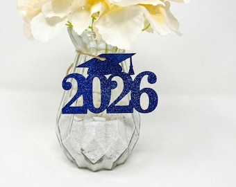 2026 tags, 2026 cut out, Graduation party decorations 2026, Graduation Cut outs, 2026 Mason jar tags , class of 2026, Graduation Decoration