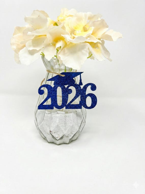 2026 tags, 2026 cut out, Graduation party decorations 2026, Graduation Cut outs, 2026 Mason jar tags , class of 2026, Graduation Decoration