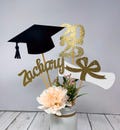Graduation party decorations 2025, Graduation Centerpiece Sticks, Grad 2025, custom name centerpiece, Graduation table decor, Class of 2025