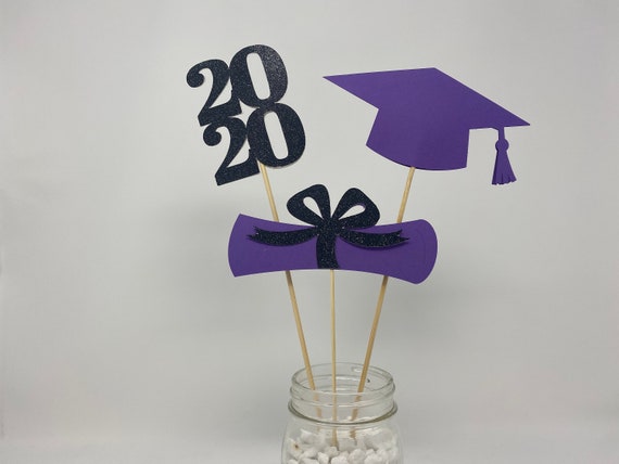 2022 Graduation decorations, Graduation Centerpiece Sticks, class of 2022, Graduation party Decoration, 2022 picks, Graduation Decor 2022
