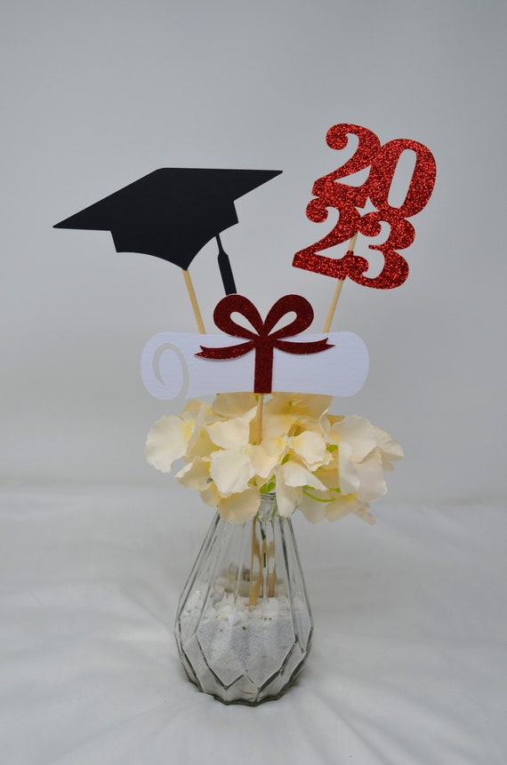 Graduation Centerpiece 2024, Sticks, Graduation Decorations, Class of 2024,  Graduation Decor 2024, Graduation Party Decoration, 2024 Picks -  Norway