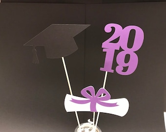 2023 Graduation decorations, Graduation Centerpiece Sticks, class of 2023, Graduation party Decoration, 2023 picks, Graduation Decor 2023