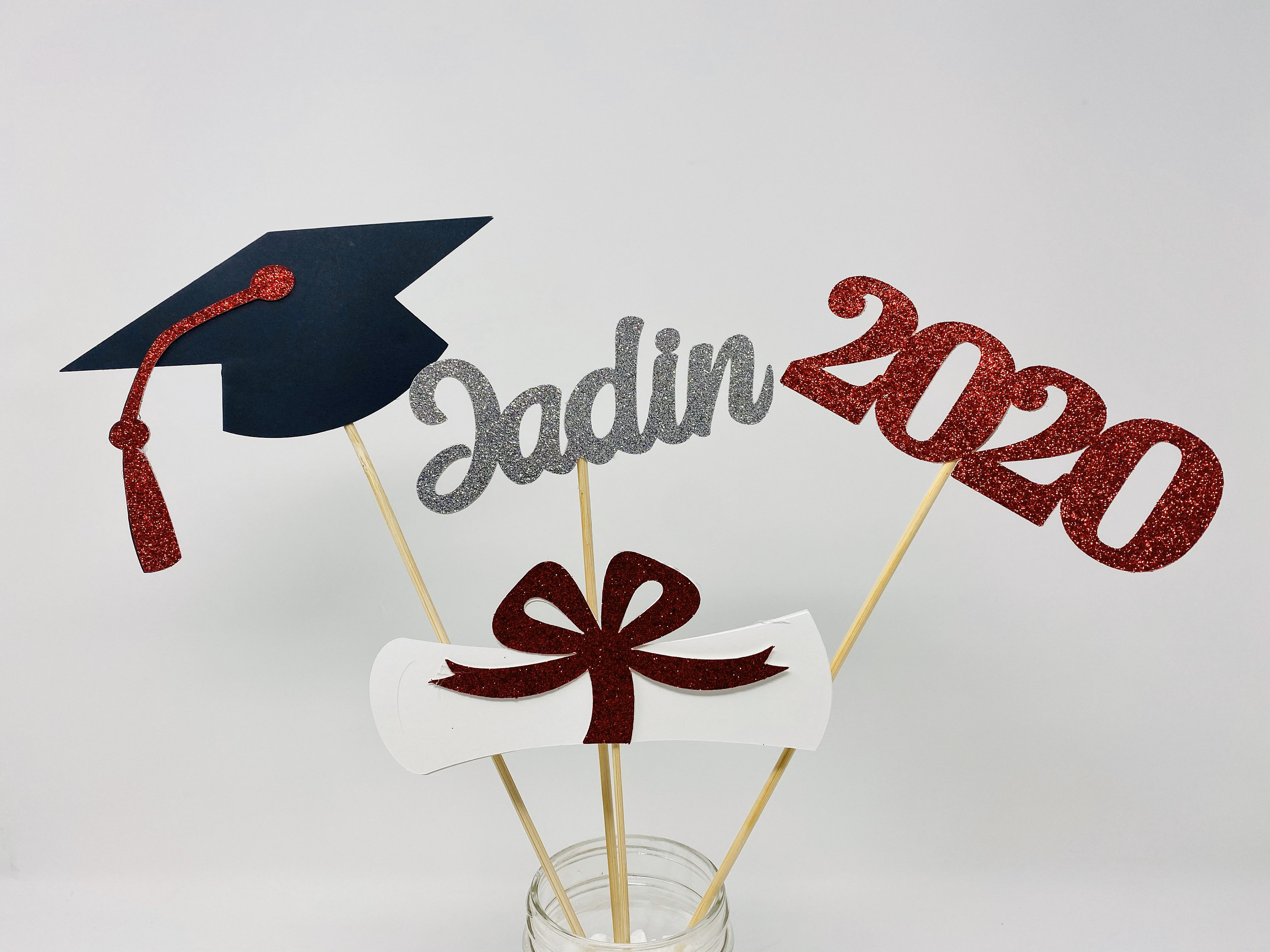2021 Graduation party decorations, Personalized Graduation Centerpiece