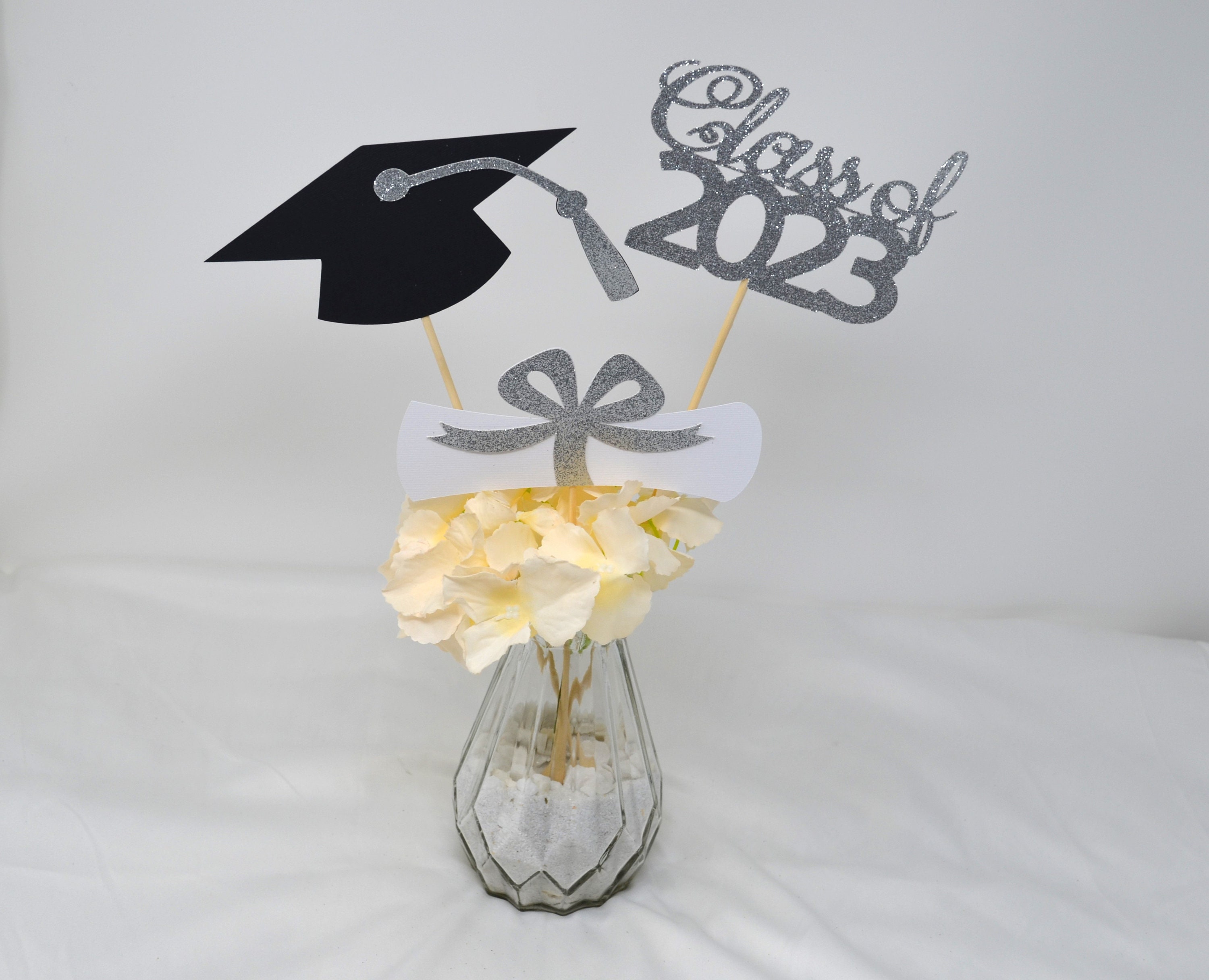 2024 Graduation Decorations Graduation Centerpiece Sticks -    Graduation party decor, Graduation decorations, Graduation table decorations