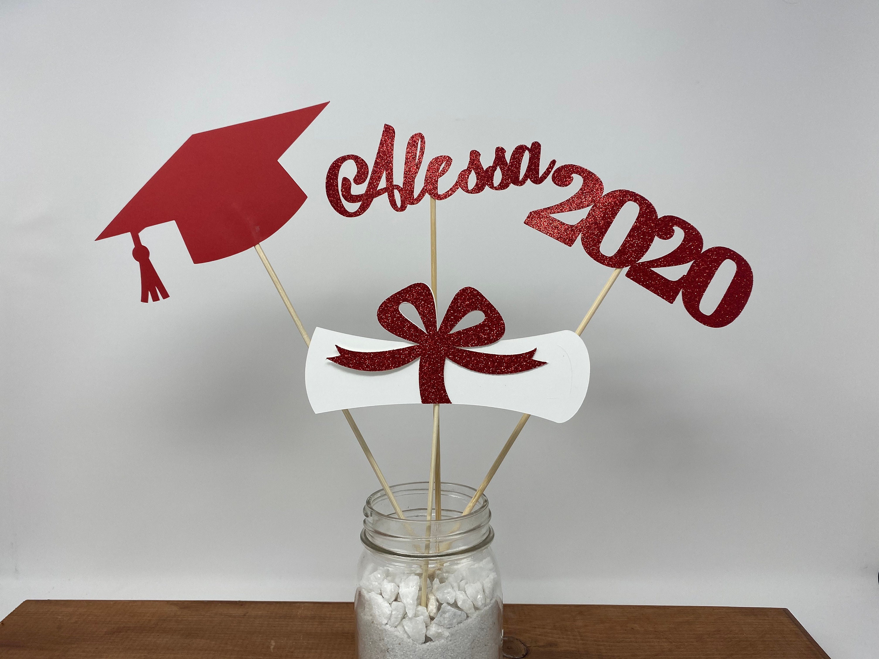 Graduation Party Decorations 2024, Graduation Centerpiece Sticks