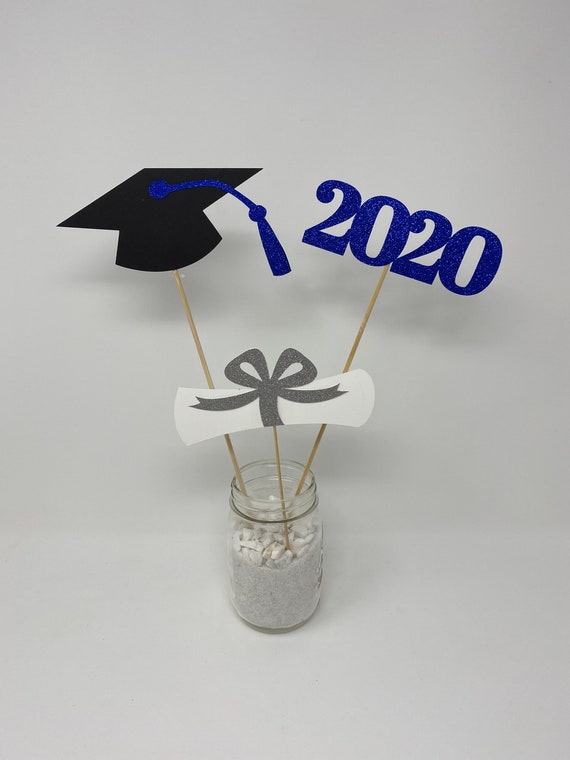 2024 Graduation decorations, Graduation Centerpiece Sticks, class of 2024, Graduation party Decoration, 2024 picks, Graduation Decor 2024