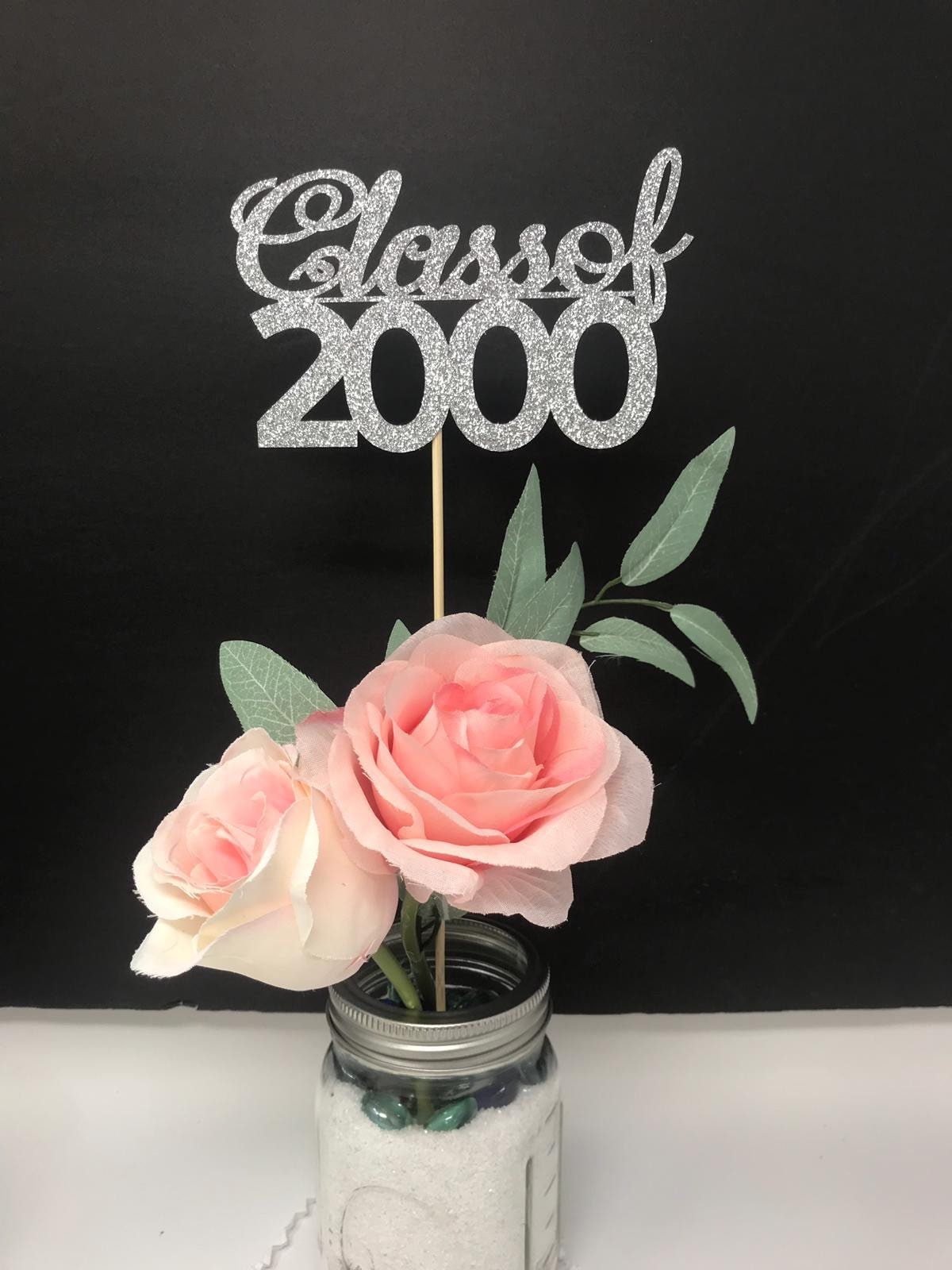 Class Of 2000 Class Reunion Centerpiece 20 Years Class Anniversary