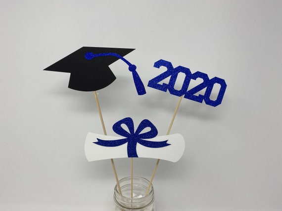 2022 Graduation decorations, Graduation Centerpiece Sticks, class of 2022, Graduation party Decoration, 2022 picks, Graduation Decor 2022