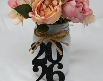 2026 Mason jar tags , class of 2026, Graduation Decoration, 2026 tags, 2026 cut out, Graduation party decorations 2026, Graduation Cut outs