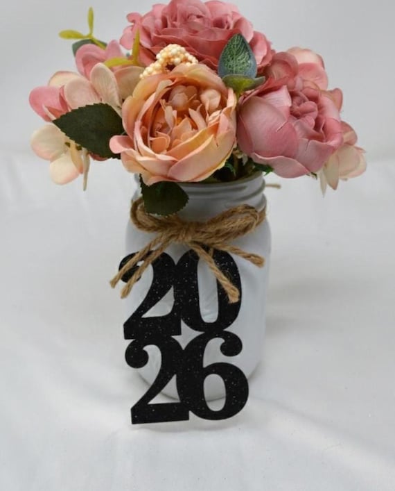 2026 Mason jar tags , class of 2026, Graduation Decoration, 2026 tags, 2026 cut out, Graduation party decorations 2026, Graduation Cut outs