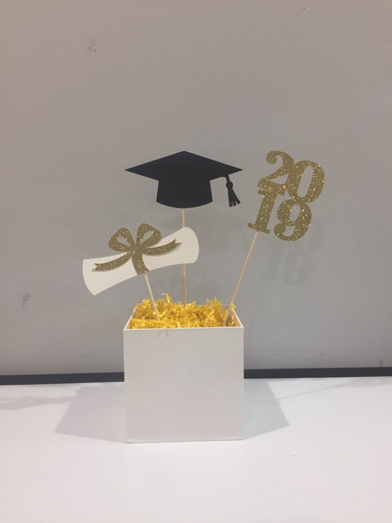 Graduation Party Decoration 2019 Graduation Centerpiece Etsy