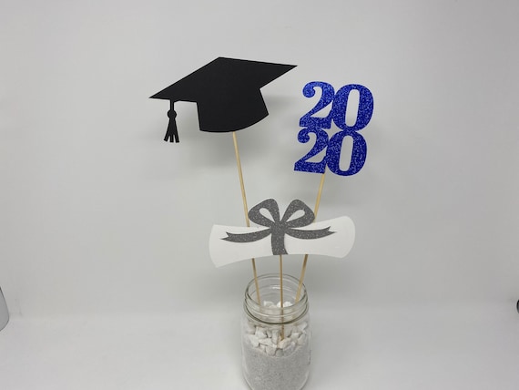 2022 Graduation decorations, Graduation Centerpiece Sticks, class of 2022, Graduation party Decoration, 2022 picks, Graduation Decor 2022