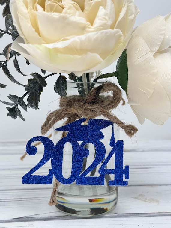 2024 tags, 2024 cut out, Graduation party decorations 2024, Graduation Cut outs, 2024 Mason jar tags , class of 2024, Graduation Decoration