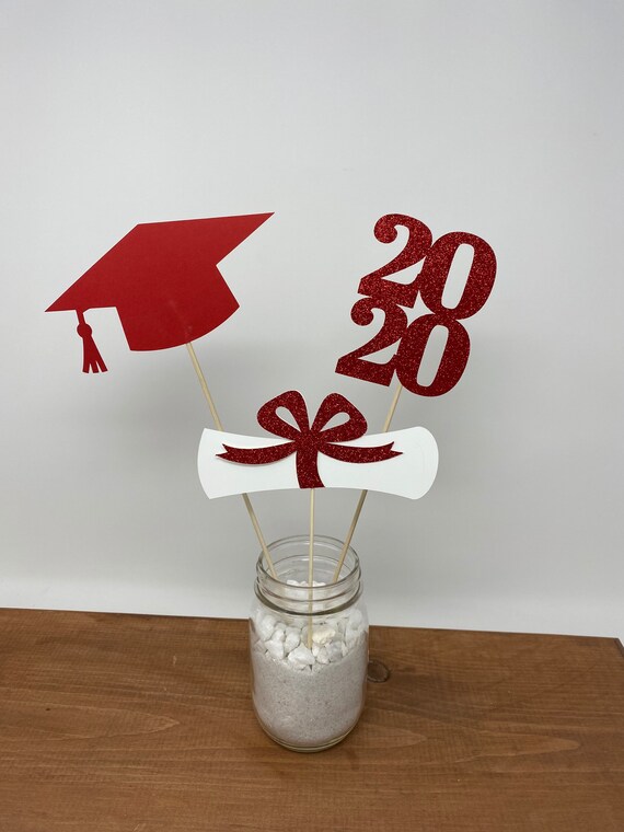 2022 Graduation decorations, Graduation Centerpiece Sticks, class of 2022, Graduation party Decoration, 2022 picks, Graduation Decor 2022