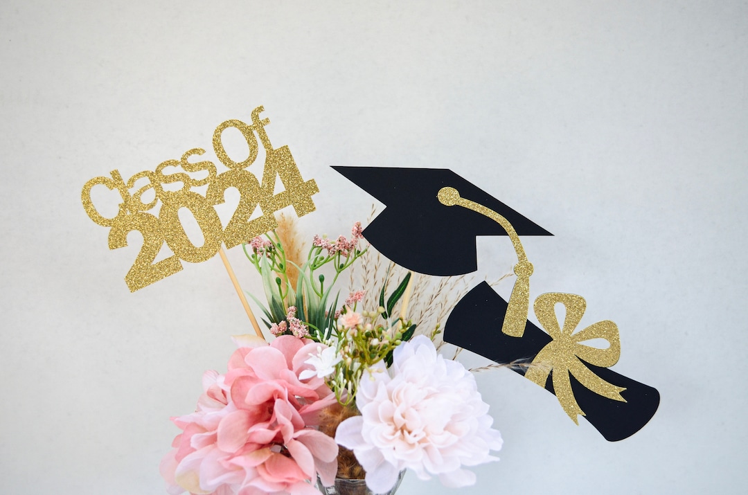 2025 Graduation Decorations, Graduation Centerpiece Sticks, Class of