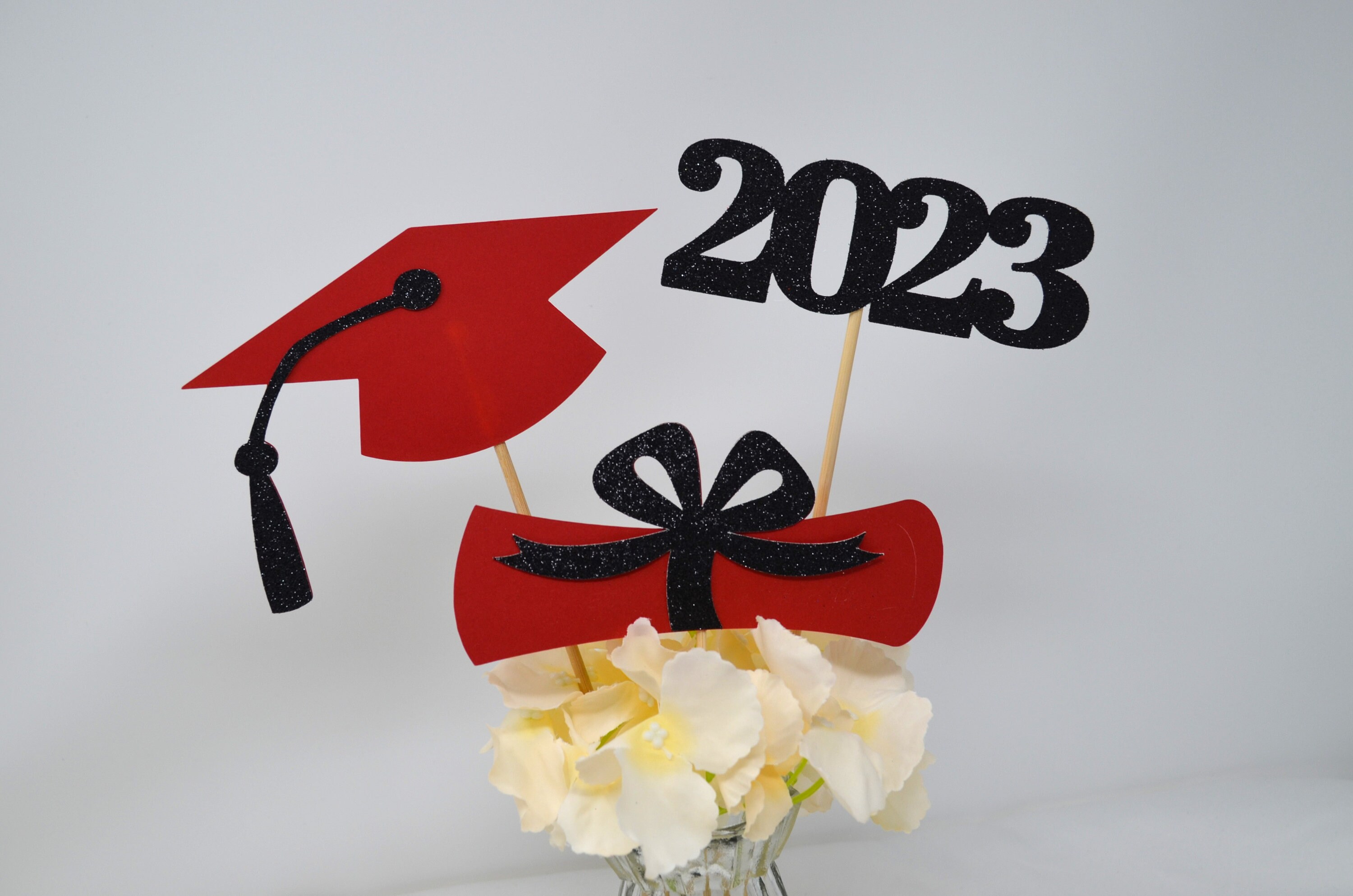 2024 Graduation Decorations Graduation Centerpiece Sticks -    Graduation party decor, Graduation decorations, Graduation table decorations