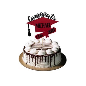 Graduation party decorations 2025, Graduation Cake Topper, Personalized Graduation cake topper, Graduation Party decor 2025, Congrats Grad