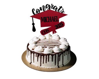 Graduation party decorations 2026, Graduation Cake Topper, Personalized Graduation cake topper, Graduation Party decor 2026, Congrats Grad