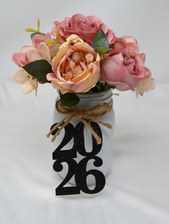 2026 Mason jar tags , class of 2026, Graduation Decoration, 2026 tags, 2026 cut out, Graduation party decorations 2026, Graduation Cut outs