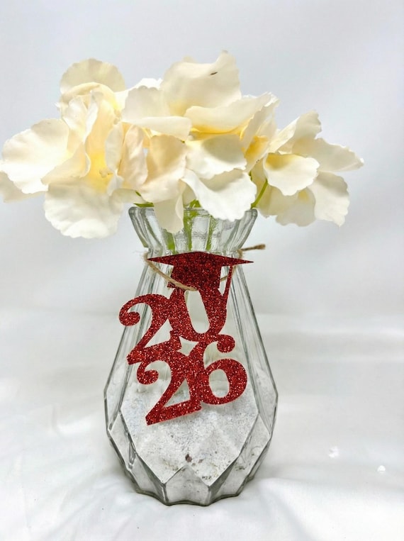 2026 Mason jar tags , class of 2026, Graduation Decoration, 2026 tags, 2026 cut out, Graduation party decorations 2026, Graduation Cut outs