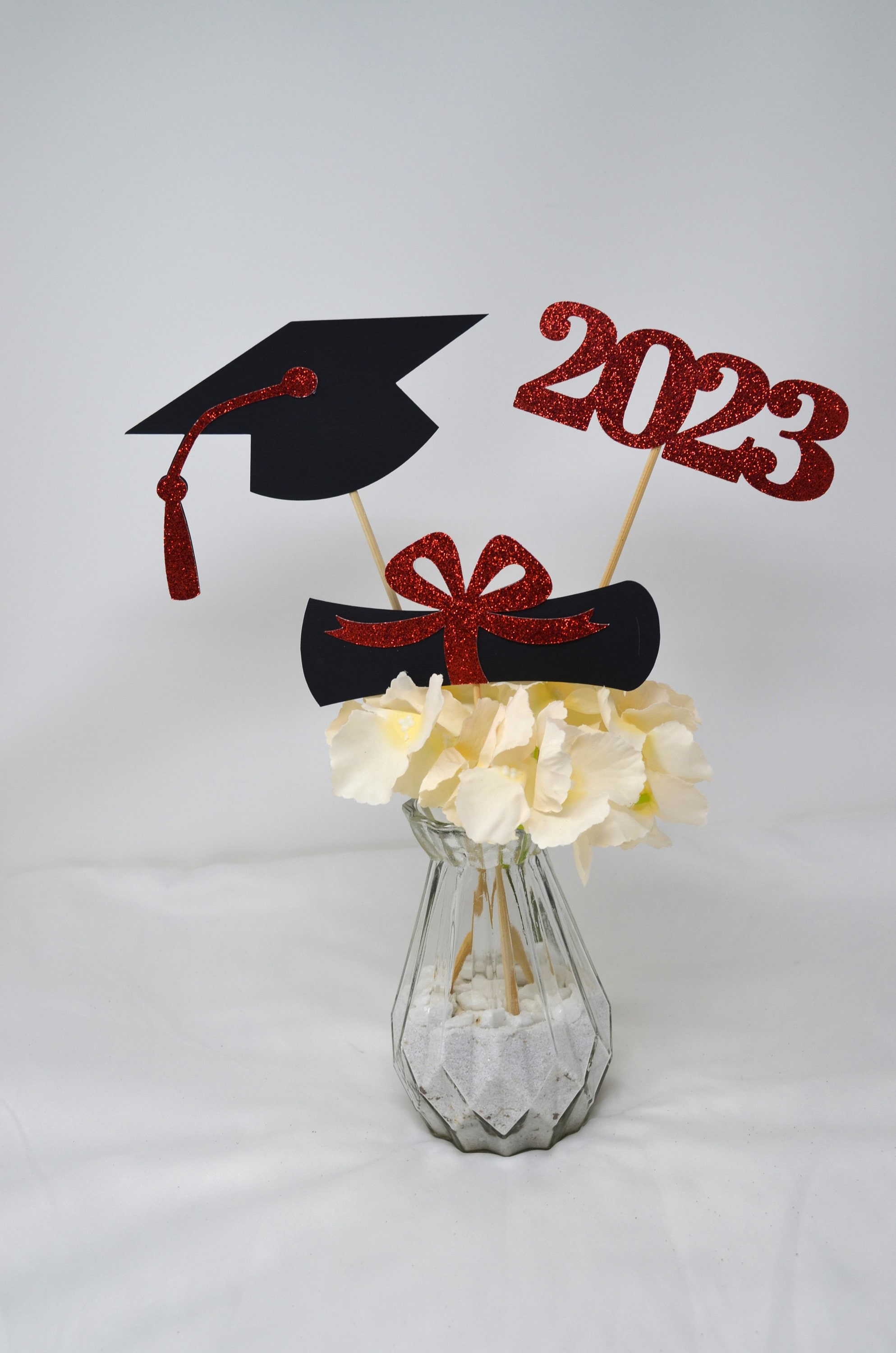 2025 Graduation decorations, Graduation Centerpiece Sticks, class of