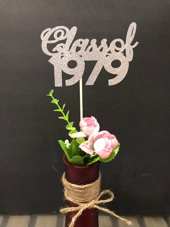 Class of 1979, Class Reunion Centerpiece, 45 years class Anniversary, 45th Celebration, Class Reunion Decoration, 1979 High School Reunion