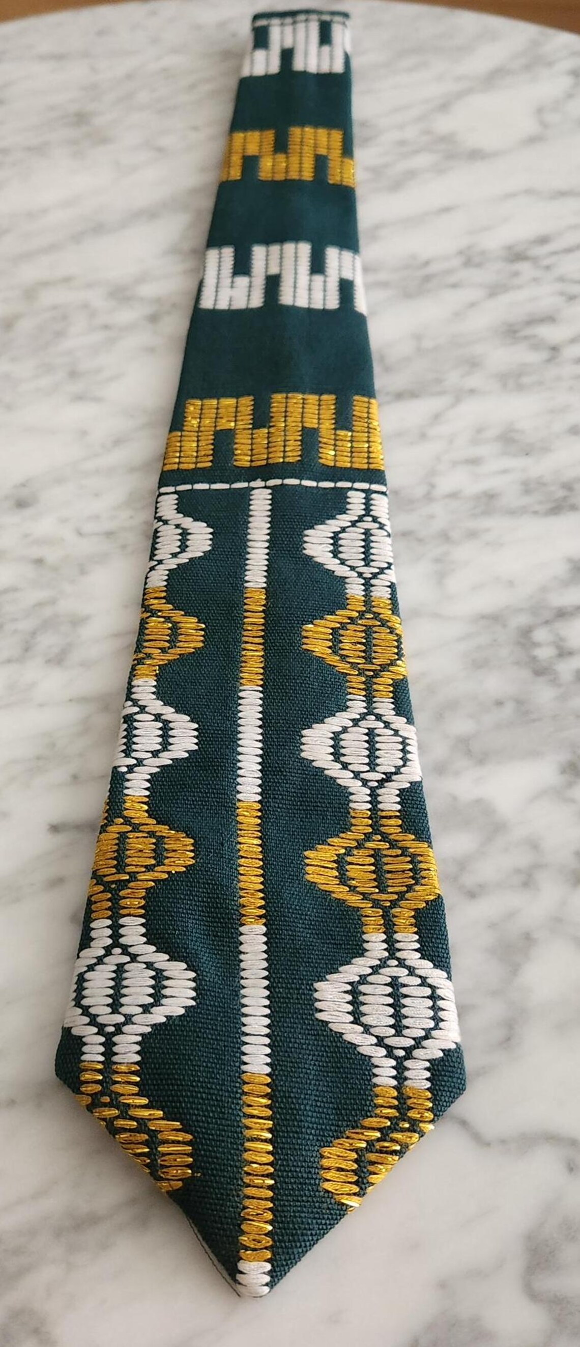 Koblda KOBLA Africa Handmade Men's Kente Necktie - Etsy