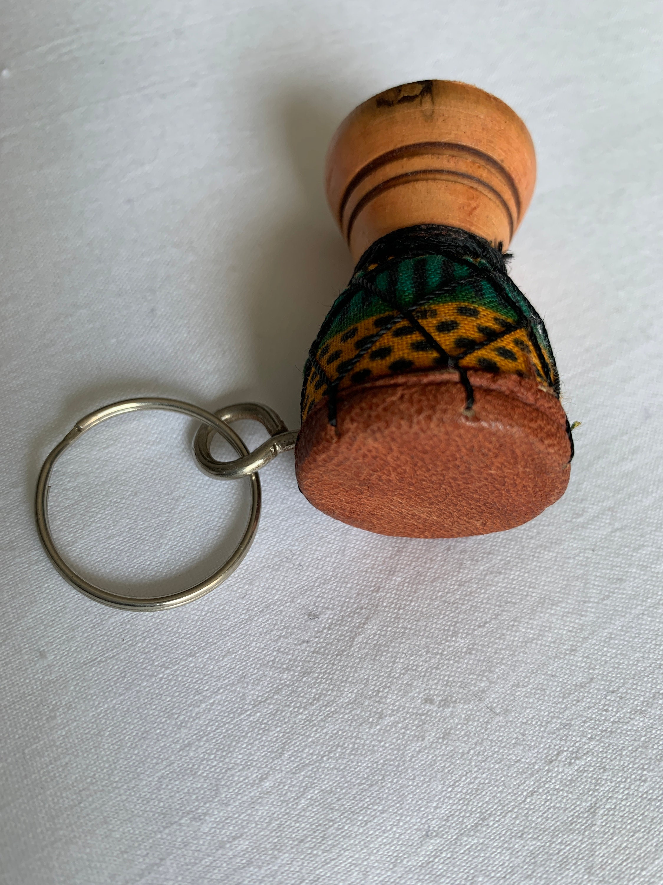 Ngor Handmade Miniature African Drum Keyring Etsy