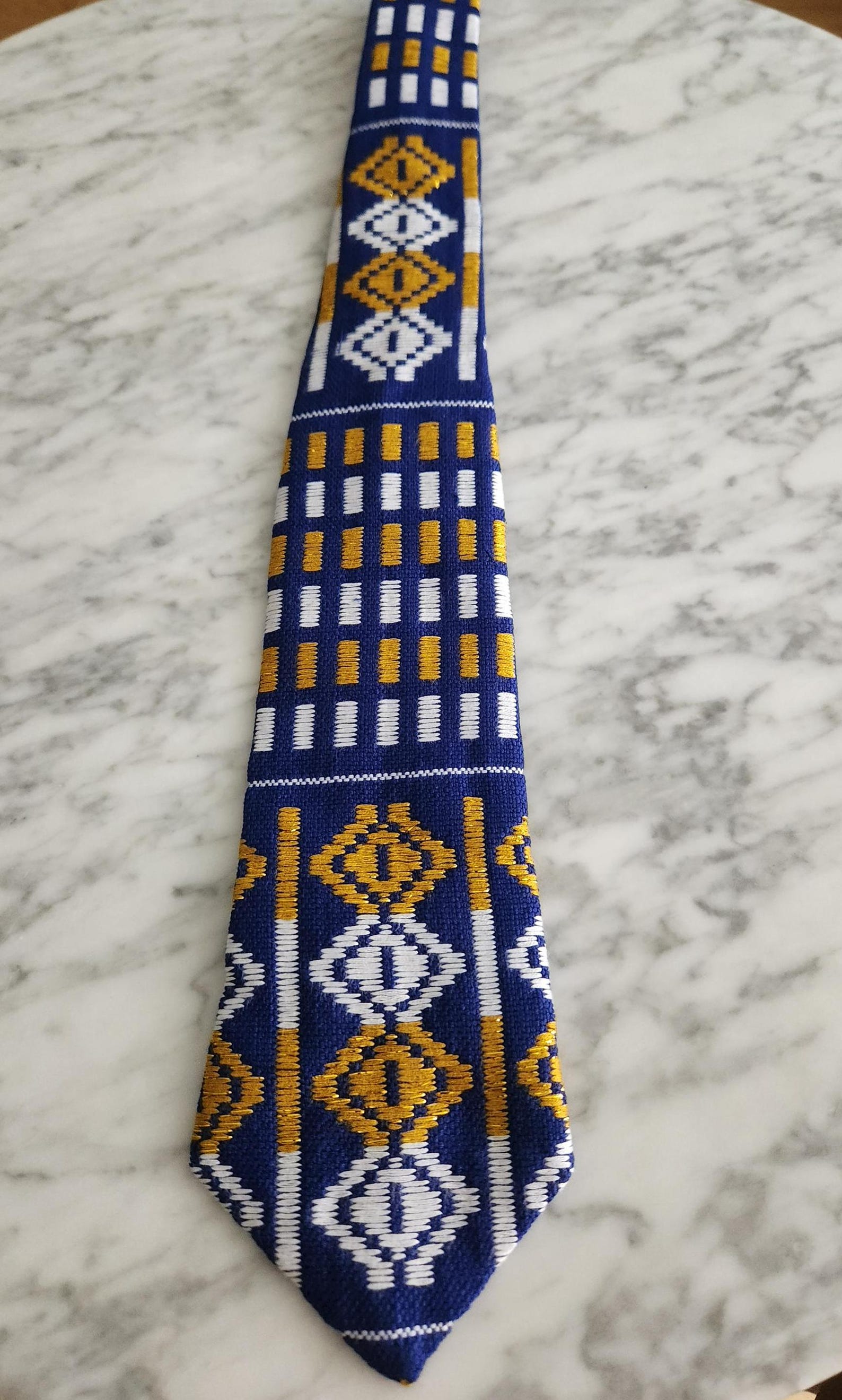 Koblda KOBLA Africa Handmade Men's Kente Necktie - Etsy
