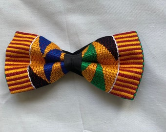 Efoe Authentic African handmade Kente Bow Tie