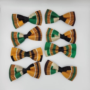 Efoe Authentic African handmade Kente Bow Tie