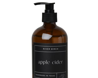 Apple Cider Scented Hand Soap: Organic, Vegan, Hydrating - 16 Fl Oz