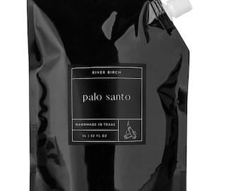 Sabonete Líquido Hidratante de Luxo com Aroma de Palo Santo - Refil - Vegano e Atóxico - 946 ml