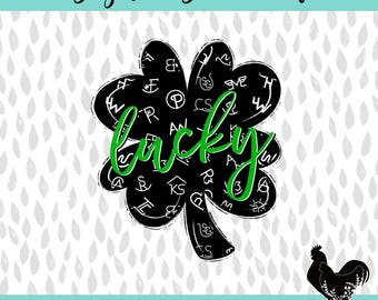 Descarga digital de sublimación de marca de ganado Lucky Shamrock PNG DTF Western Cow Brands Punchy Cute Turquoise Western St Patricks Day PNG Brands