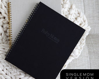Libro per mamme single: foto ricordo in lino, dalla gravidanza ai 5 anni