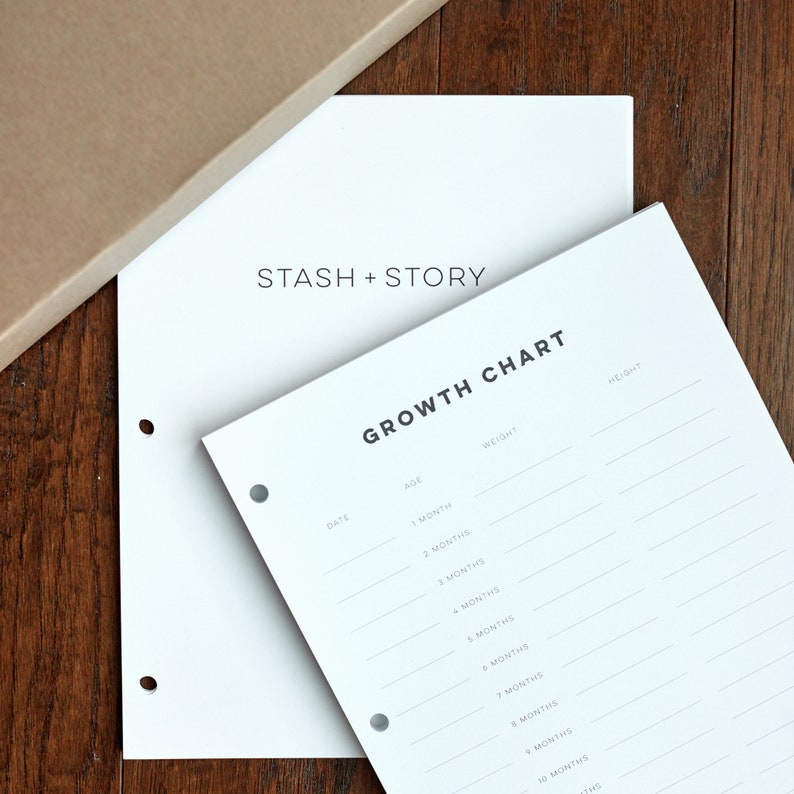 MOM MAMA Baby Book Box. Baby Memory Book. Modern Baby Book Etsy