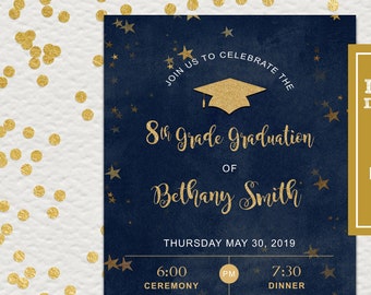 8th Graduation Invitation