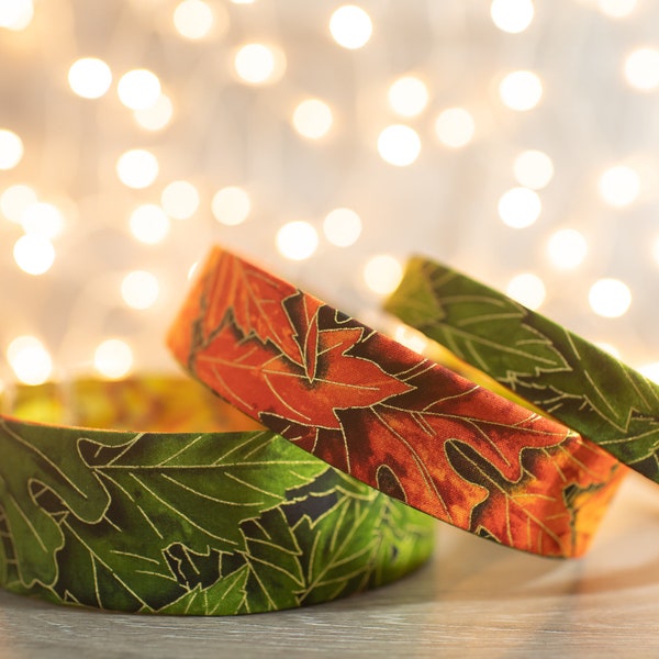 Fall Leaves (matching Bow-ties and Leashes available)