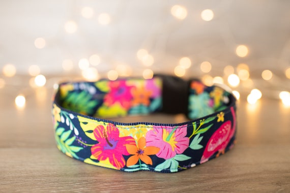 Tropical Floral and Flamingos (matching Bow-ties and Leashes available)