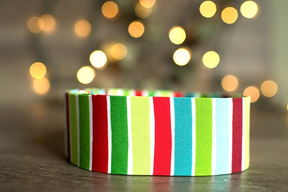 Festive Stripes (matching Bow-ties and Leashes available)