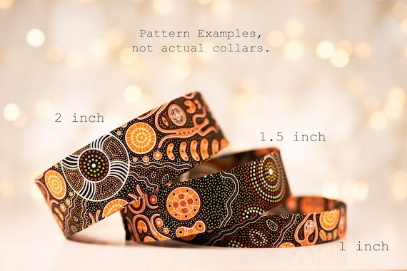 Aboriginal Waterhole Spirits (matching Bow-ties and Leashes available)