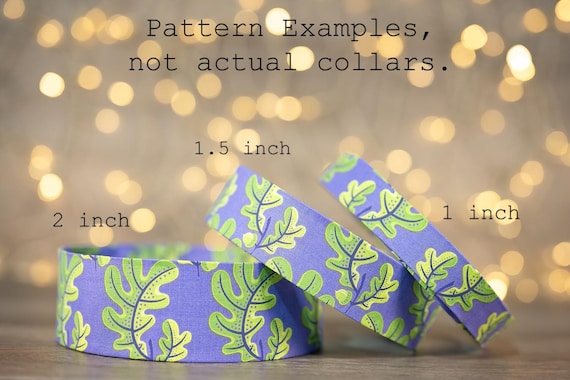 Soft Green Oak Leaveson Lavender (matching Bow-ties and Leashes available)