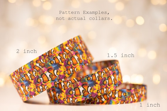 A School of Clownfish (matching Bow-ties and Leashes available)