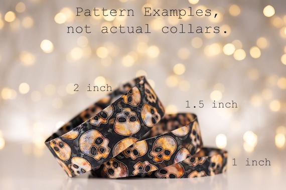 Smokey Skulls (matching Bow-ties and Leashes available)