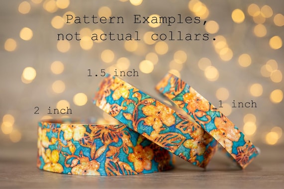 Floral on Turquoise (matching Bow-ties and Leashes available)