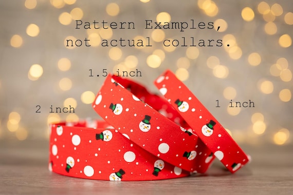 Snowmen on a Red Background (matching Bow-ties and Leashes available)