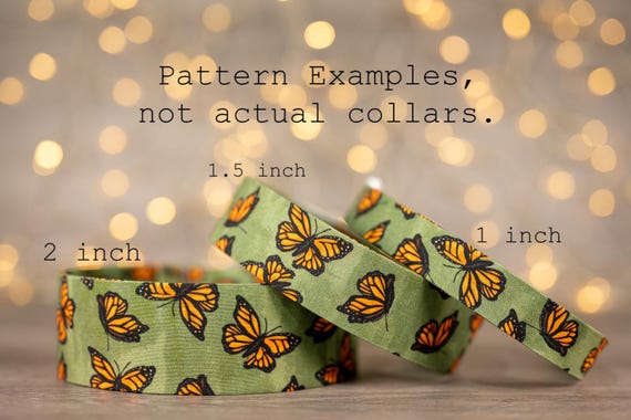 Monarch Butterflies (matching Bow-ties and Leashes available)